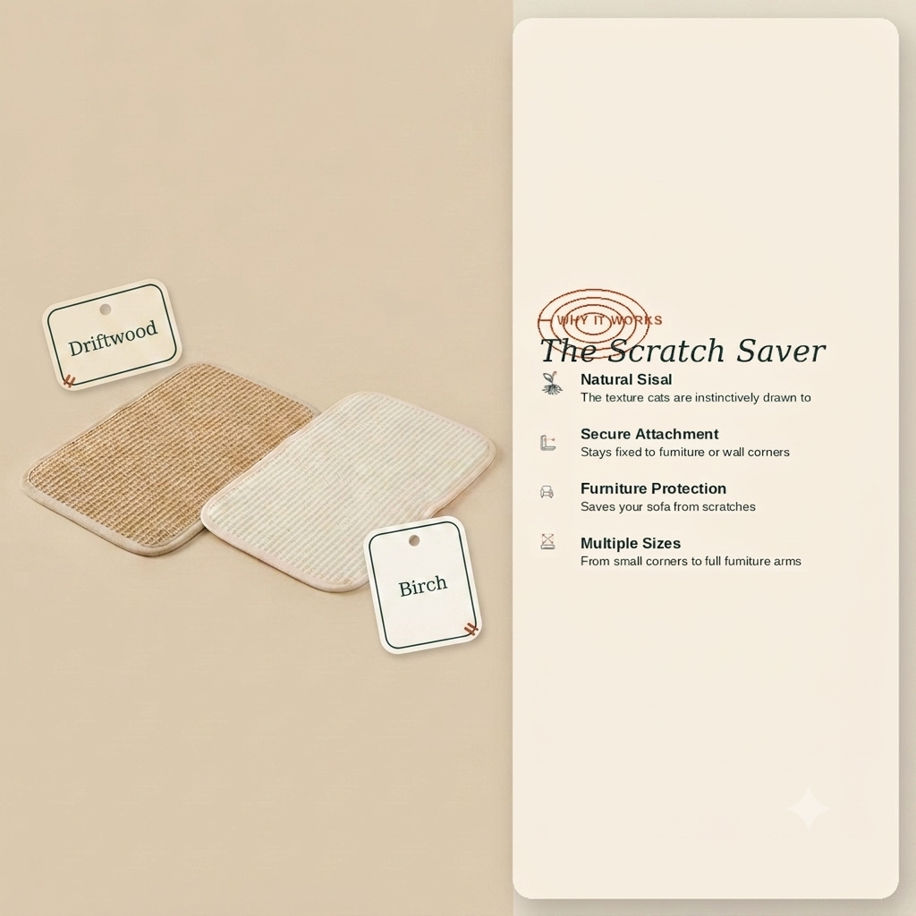 The Scratch Saver — Sisal Furniture Pad