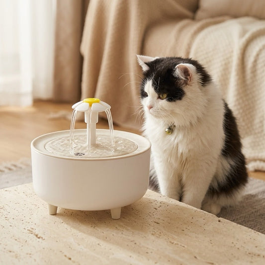 Whisker Flow — Ceramic-Style Cat Water