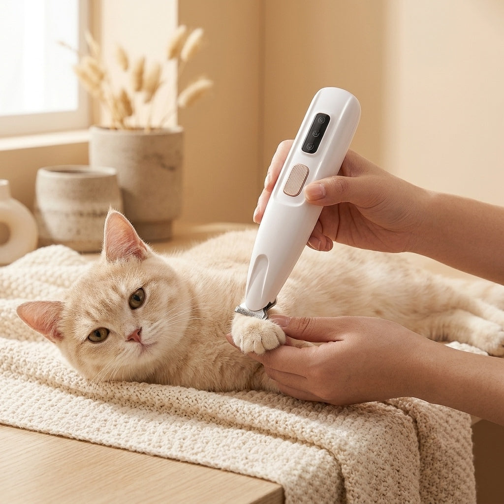 The Precision Trim — Quiet Pet Grooming Clipper